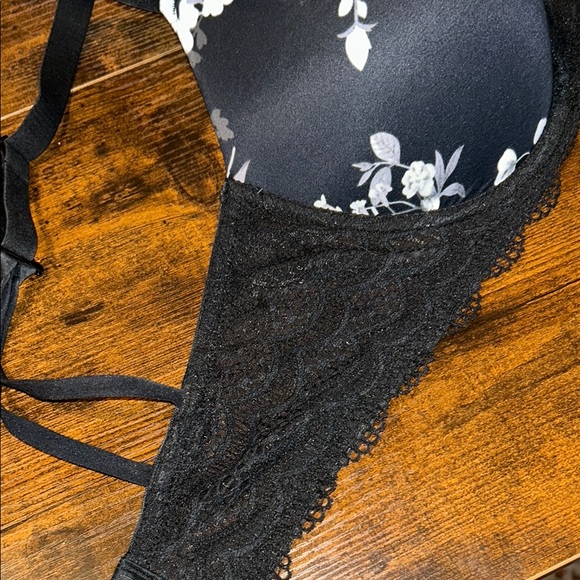 Auden Floral Black Lace Bra 36DD - Picture 5 of 6